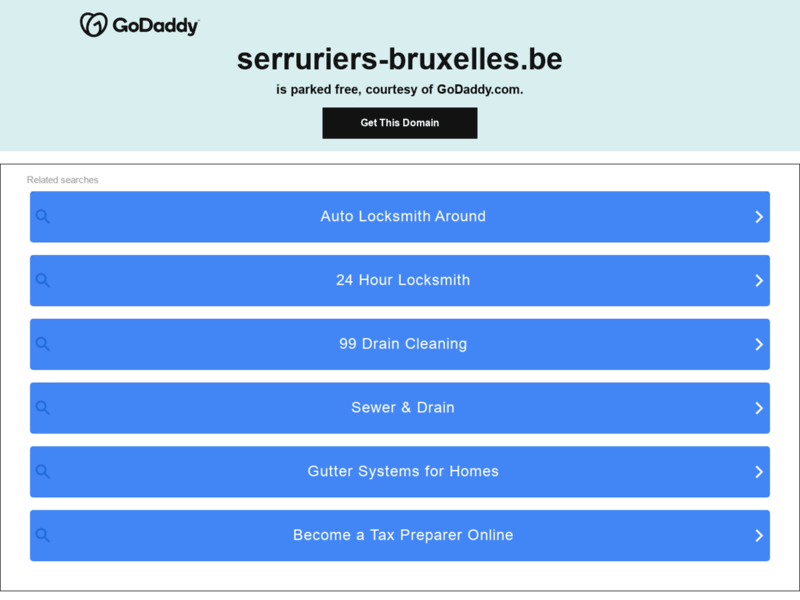 Serruriers Bruxelles