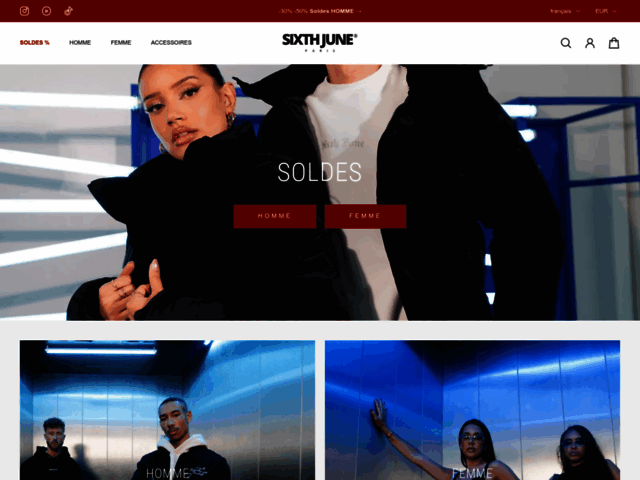 Sixthjune.com  - Vêtements hip hop