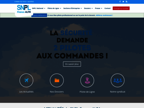 Photo image Syndicat National des Pilotes de Ligne (SNPL)