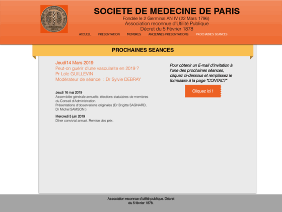 Photo image Societe de Medecine de Paris