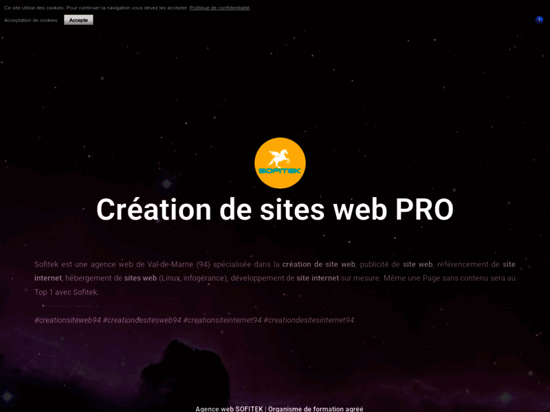 Web agency Sofitek - Internet sites creation