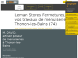 Léman Stores Menuiserie à Thonon