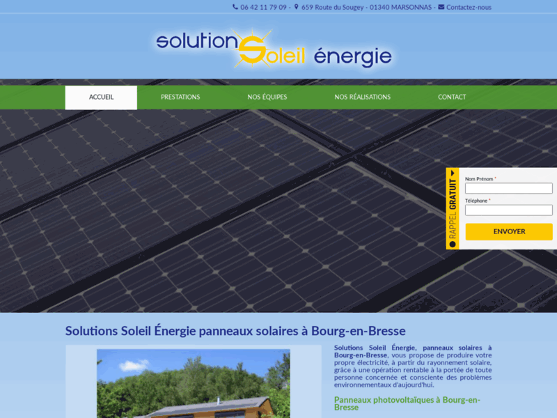Installation photovoltaïque en Bourgogne