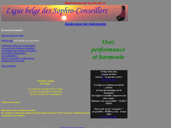 Photo image Ligue belge des Sophro-Conseillers