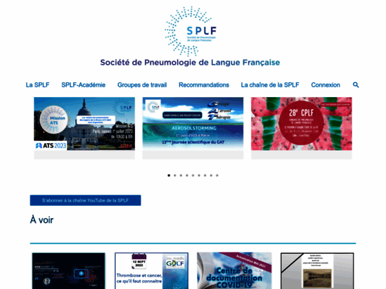 Photo image Societe de pneumologie de langue francaise (SPLF)