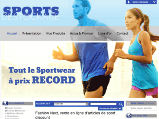 Fashion Next, magasin de déstockage de sport en ligne