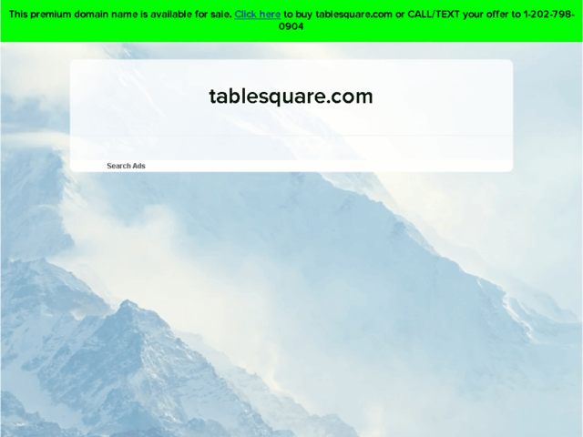 TableSquare: portail des restaurants du monde