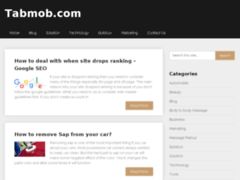 Site Détails : Tabmob - Boutique en ligne de tablettes tactiles