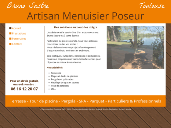 Terrasses Bois Toulouse - Bruno Sastre - Artisan Menuisier Poseur