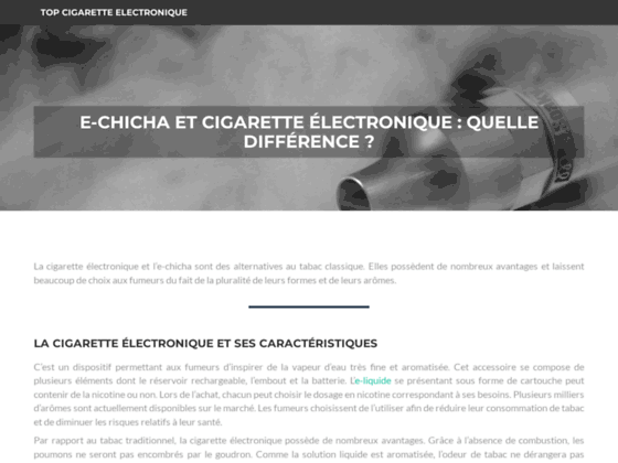Top Cigarette �lectronique - L'actualit� e-cig
