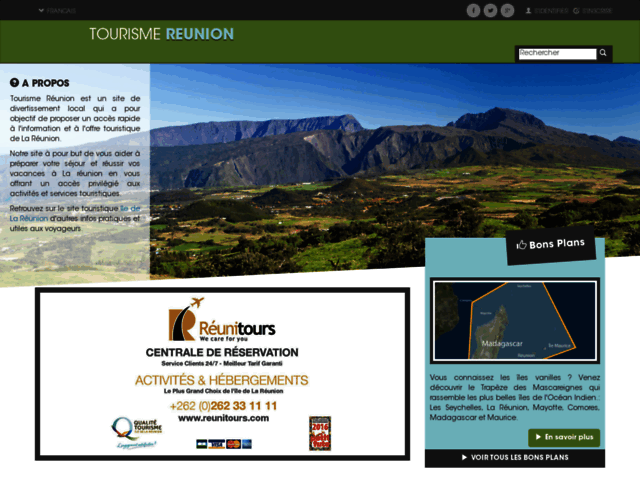 La Reunion avec Tourisme Réunion Info