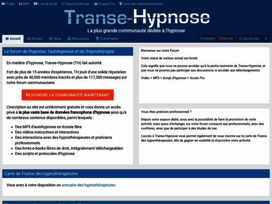 Photo image Forum de l'hypnose