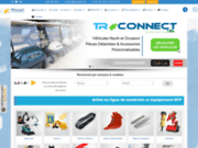 TRConseil : site de vente de matériels de BTP