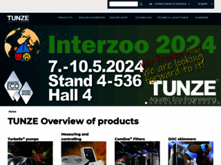 Photo site internet de Tunze