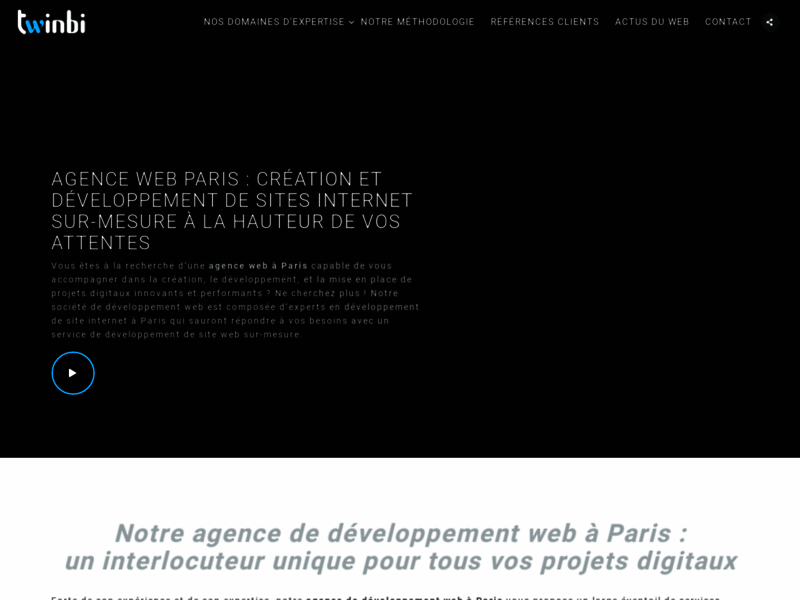 Twinbi agence web Paris