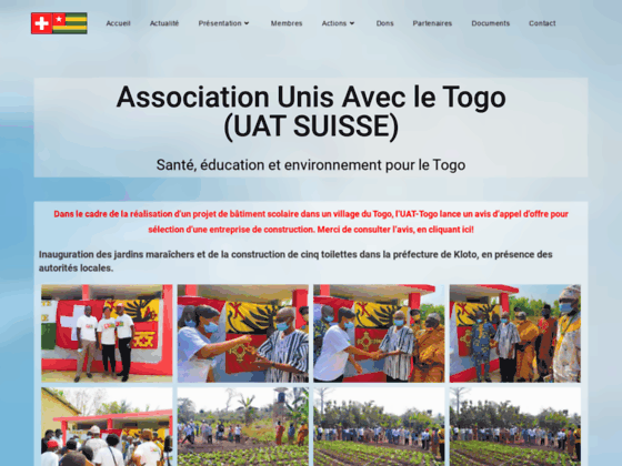 Association UAT solidarité Suisse-Togo