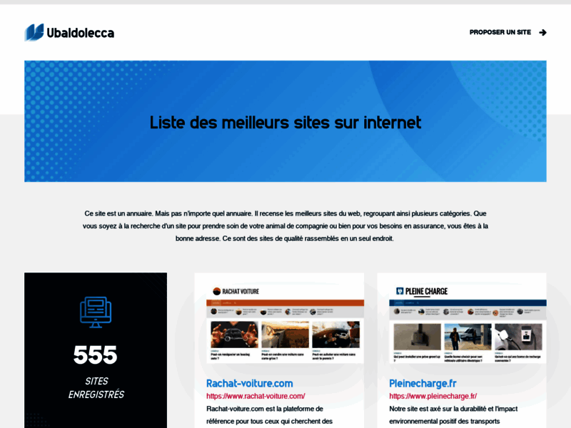 ubaldolecca.com création et conception de site internet en Flash à Reims(Marne)