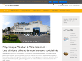 Polyclinique Vauban à Valenciennes : Une clinique offrant de nombreuses spécialités