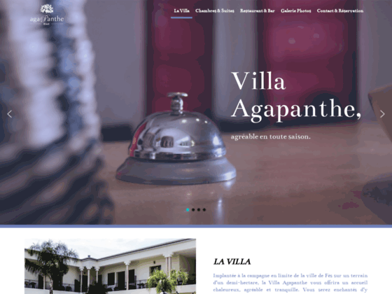 Villa Agapanthe (F�s Maroc)|H�tel Maison d�h�tes