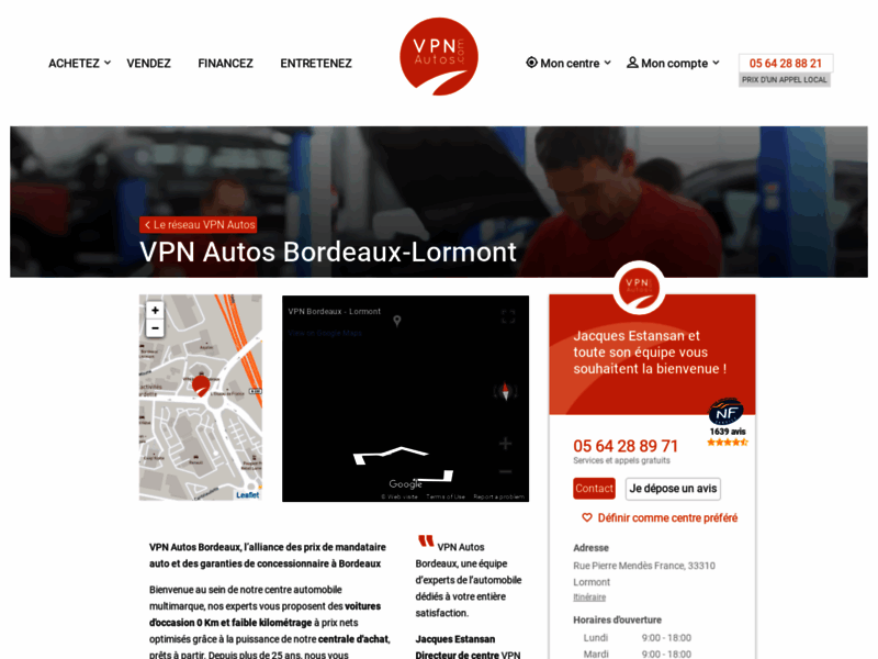 Distributeur auto multimarque prix mandataire a Bordeaux (33) VPN Auto