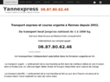 Yannexpress, coursier, transport express et urgent à Rennes.