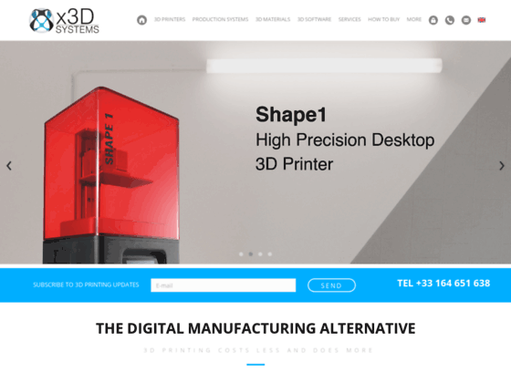 x3d-systems.com, imprimer en 3D à Lyon