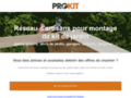 Prokit : chalet en bois habitable 