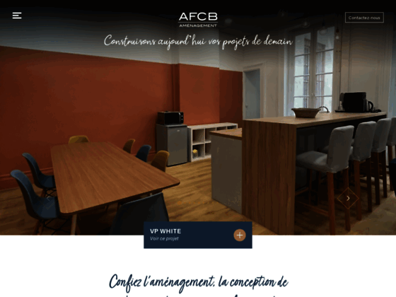 AFCB agencement aménagement de bureaux sur Paris