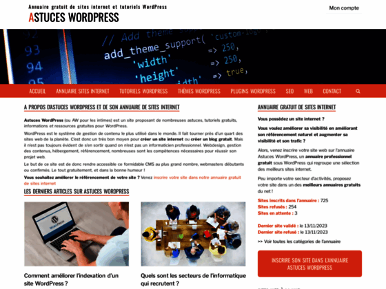 Astuces WordPress