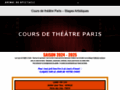 Cours de theatre amateur à Paris