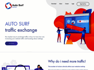 Website's thumnail : Auto Surf - Traffic Exchange Service