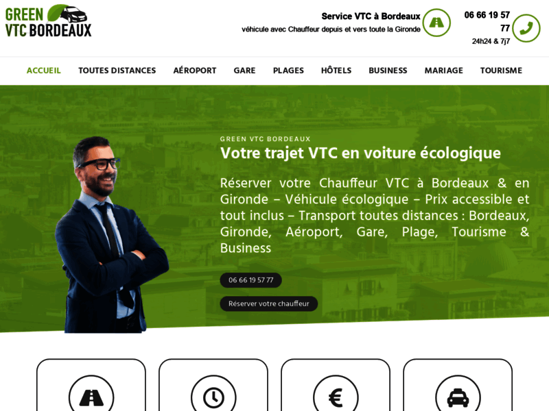 VTC Bordeaux - Chauffeur Privé & Réservation 24h/7j | Bordeaux Driver