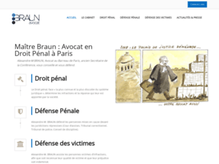 Cabinet Alexandre-M. BRAUN : Avocat en Droit Pénal à Paris 17