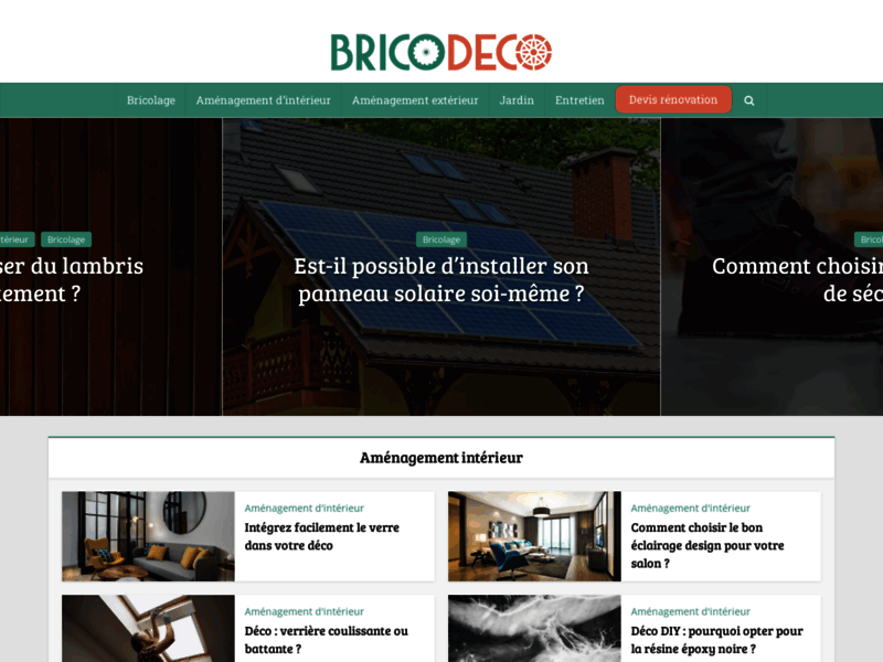 BricoDeco - Blog bricolage et décoration