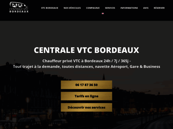 Votre compagnie de transport VTC à Bordeaux