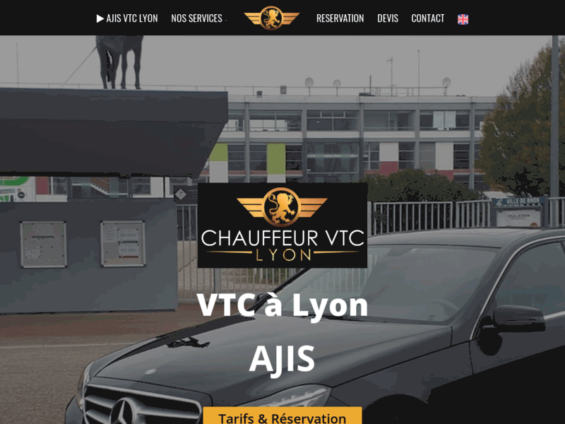 Réserver VTC à Lyon avec AJIS
