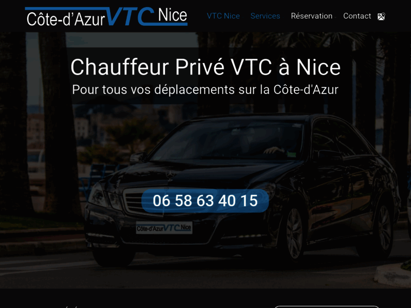 VTC Nice - chauffeur privé