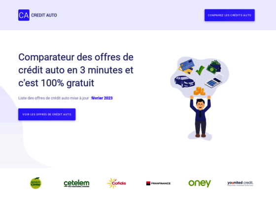credit-auto.info: simulateur de prêt auto gratuit