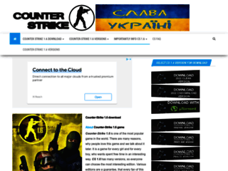 Website's thumnail : Counter Strike 1.6 download