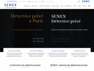 SENEX : agence de detective à Paris