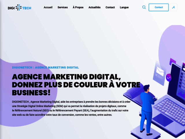 Digionetech Agence Marketing Digital