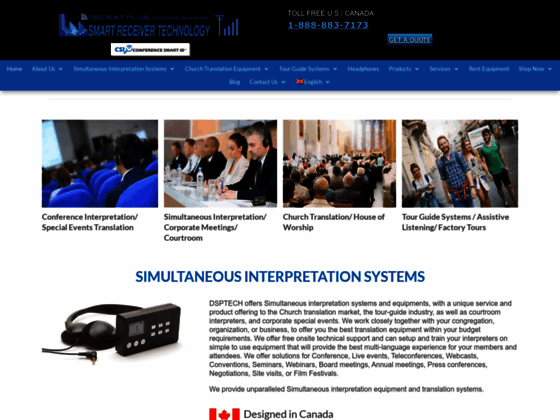 DSPTECH : votre fournisseur de systèmes d’interprétation simultanée