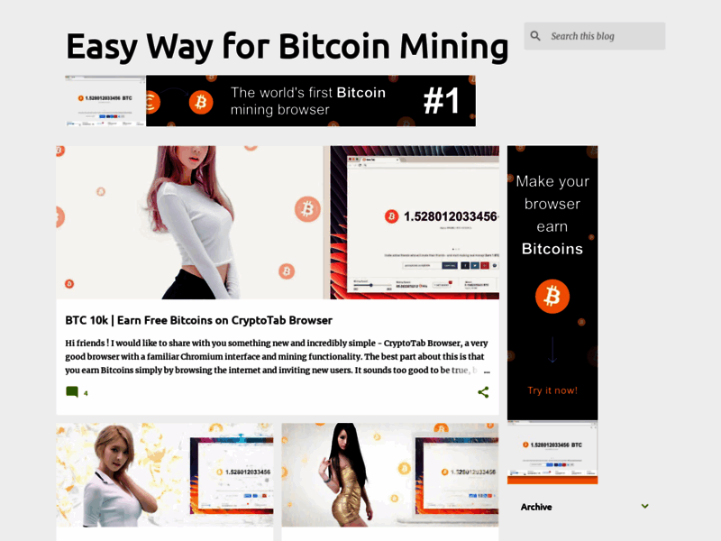 Website's screenshot : How to Mine Bitcoin: Everything You Need to Know