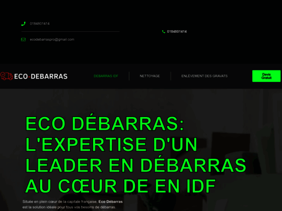Eco Débarras-Devis gratuit-0184801414