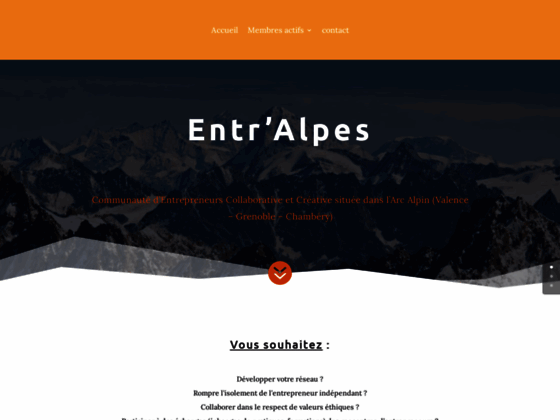 Entr'Alpes - Communauté d'entrepreneurs 