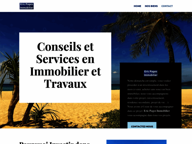 Eric Pages Immobilier Conseil
