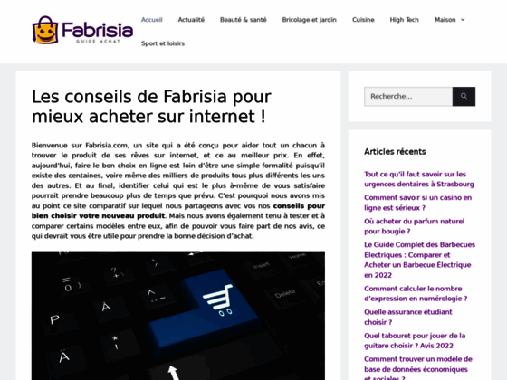 Fabrisia, votre guide digital d'achat