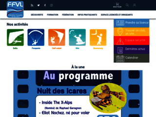 FFVL.FR | Site officiel de la Fédération Française de Vol Libre, sur Breizh kam annuaire du cerf-volant