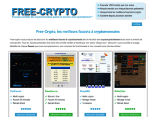 Free-Crypto, gagner vos premières cryptomonnaies gratuitement