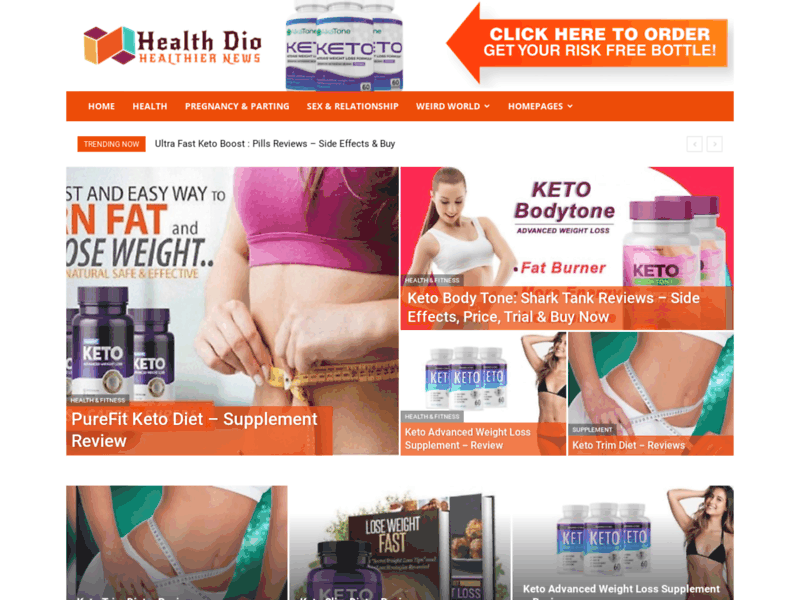 Site screenshot : Rapid Slim Weight Loss Supplement